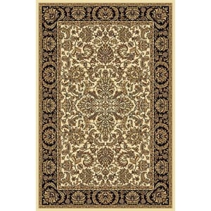 Radici USA Noble 7'9&quot x 11'6&quot Rectangular Fabric Rug in Ivory