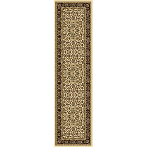 Radici USA Noble 2'2&quot x 8' Rectangular Fabric Rug in Ivory