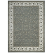 Radici USA Pisa Traditional Vine Floral Green Rectangular Polypropylene Area Rug 5'3