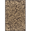 Radici USA Pisa Transitional Scroll Beige Rectangular Polypropylene Area Rug 3'3