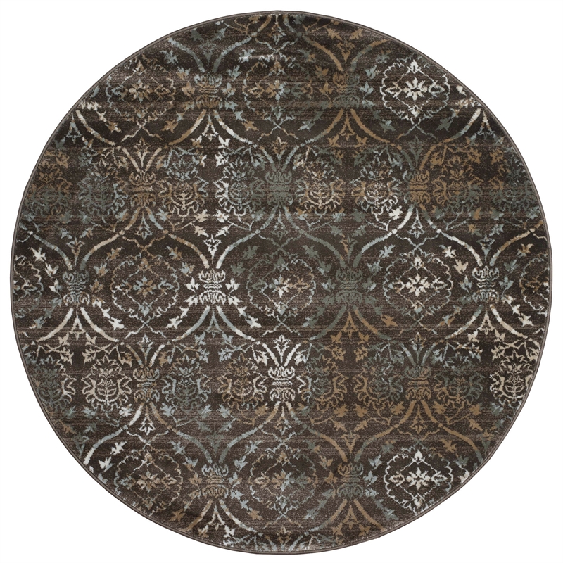 Radici USA Pisa Transitional Damask Brown 5'3