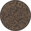 Radici USA Pisa Transitional Scroll Brown 5'3
