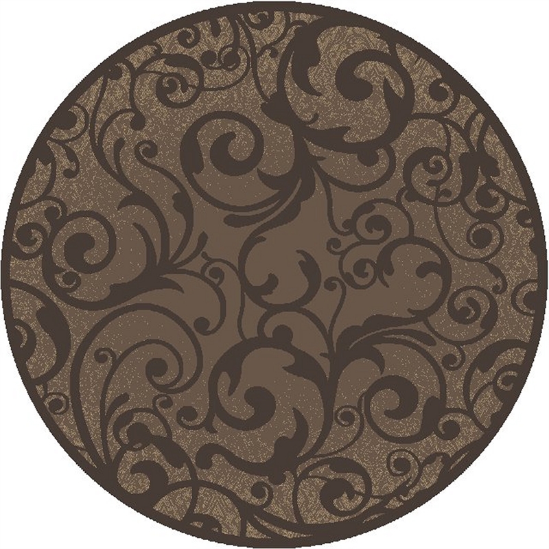 Radici USA Pisa Transitional Scroll Brown 7'10