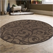 Radici USA Pisa Transitional Scroll Brown 7'10