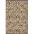 Radici USA Pisa Traditional Floral Beige Rectangular Polypropylene Area Rug 3'3
