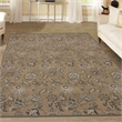 Radici USA Pisa Traditional Floral Beige Rectangular Polypropylene Area Rug 5'3