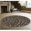 Radici USA Pisa Botanical Floral Brown 5'3