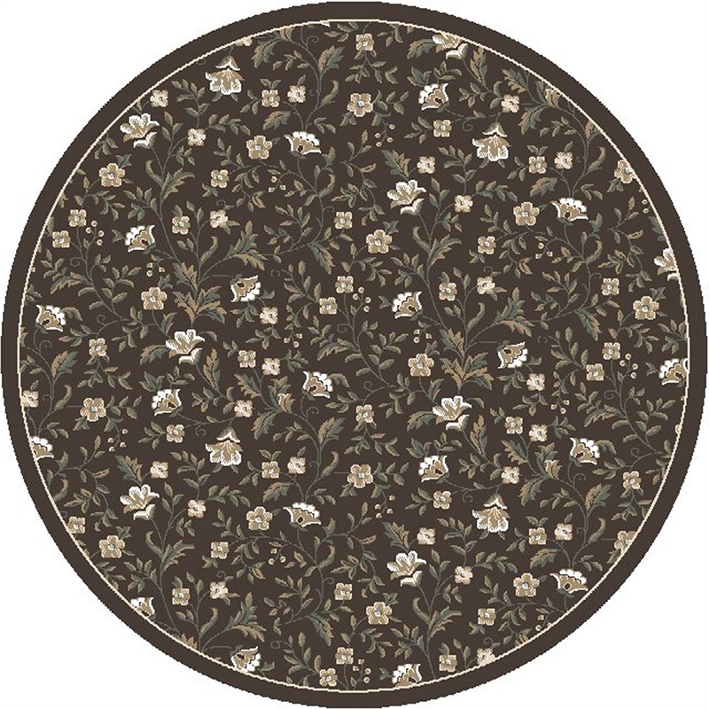 Radici USA Pisa Botanical Floral Brown 5'3