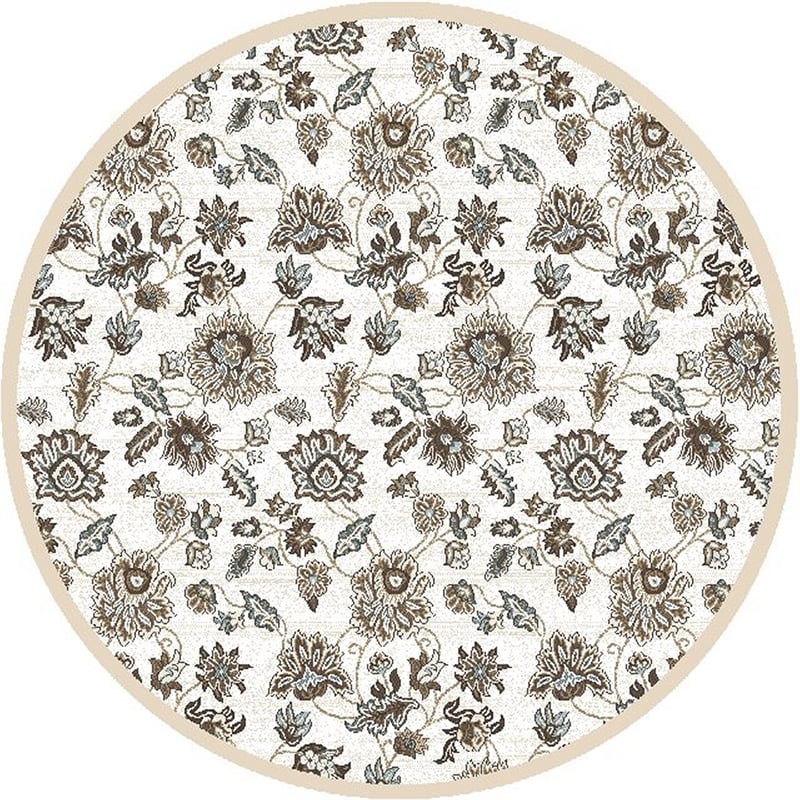 Radici USA Pisa Traditional Floral Bone White 5'3
