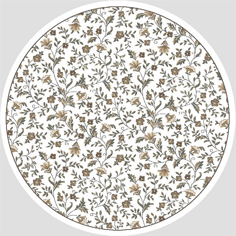 Radici USA Pisa Botanical Floral Bone White 7'10