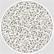 Radici USA Pisa Botanical Floral Bone White 7'10