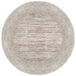 Davide 1229 Transitional Crackled Beige 5' Round Polypropylene Area Rug
