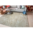 Davide 1230 Transitional Geometric Beige Polypropylene Area Rug 3'3