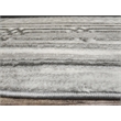 Davide 1231 Transitional Bordered Gray Polypropylene Area Rug 7'10