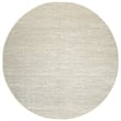 Davide 1228 Transitional Striated Beige 8' Round Polypropylene Area Rug