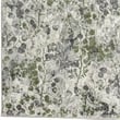 Livigno 1242 Transitional Floral Green 8x10 Area Rug