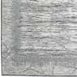 Davide 1229 Transitional Crackled Grey Round Polypropylene Area Rug 7'10