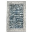 Davide 1229 Transitional Crackled Blue 8x10 Polypropylene Area Rug