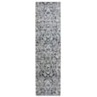 Livigno 1244 Transitional Abstract Blue Runner Polypropylene Area Rug 2'2