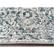 Livigno 1244 Transitional Abstract Blue 8' Round Polypropylene Area Rug