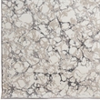 Livigno 1240 Transitional Marbled Gray Polypropylene Area Rug 7'10