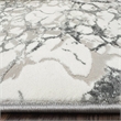 Livigno 1240 Transitional Marbled Gray Polypropylene Area Rug 7'10