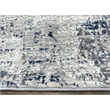 Livigno 1241 Transitional Striated Blue Runner Polypropylene Area Rug 2'2