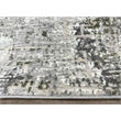 Livigno 1241 Transitional Striated Green Polypropylene Area Rug 5'3