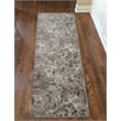 Livigno 1242 Transitional Floral Beige Runner Polypropylene Area Rug 2'2