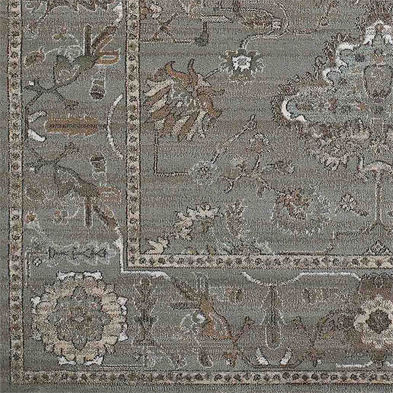 Radici USA Colosseo Traditional Distressed Floral Gray 5'3