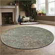 Radici USA Colosseo Traditional Distressed Floral Green 5'3