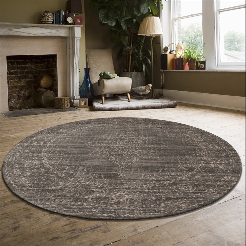 Radici USA Colosseo Traditional Medallion Brown 5'3