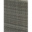 Infini Wicker 4 Piece Patio Sectional Sofa Set in Natural Gray