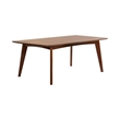 7 Pieces Wooden Dining Set-Wooden Dining Table with 6 Wooden Gray Fabric Chairs