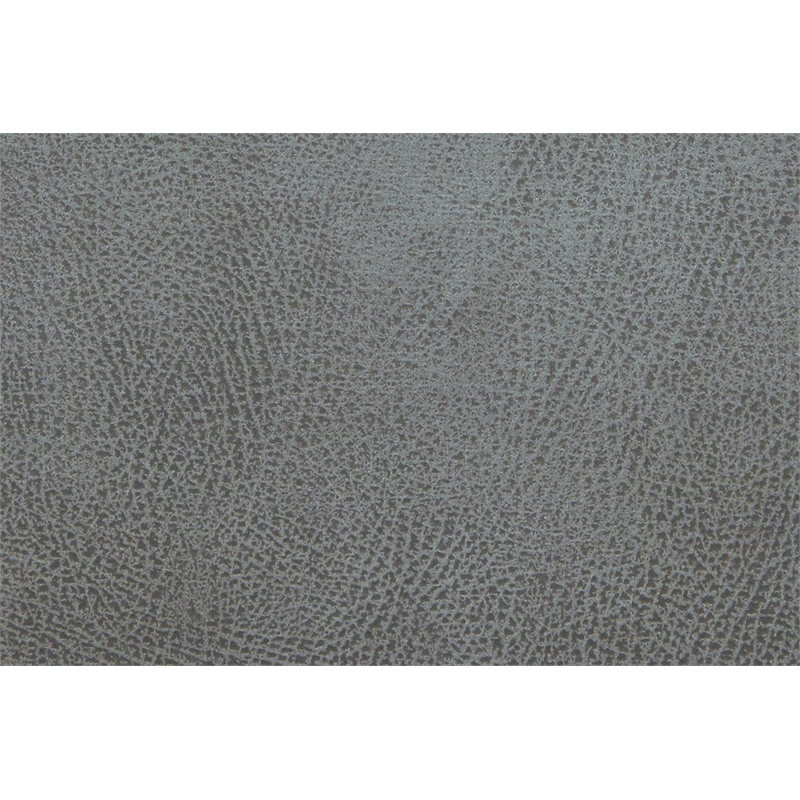 Vegan Leather Symmetrical Motion Reclining Sofa Sectional in Gray