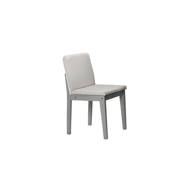 5 Pieces Casual Wooden Dining Set- Dining Room Table and 4 Kitchen Chairs