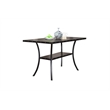 7 Pieces Casual Wooden Counter Height Dining Set- Dining Room Table and 6 Chairs