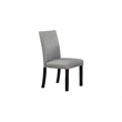 5 Pieces Casual Wooden Dining Set- Dining Room Round Table and 4 Kitchen Chairs