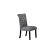 5 Pieces Casual Wooden Dining Set- Dining Room Round Table and 4 Kitchen Chairs
