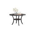 5 Pieces Casual Wooden Dining Set- Dining Room Round Table and 4 Kitchen Chairs