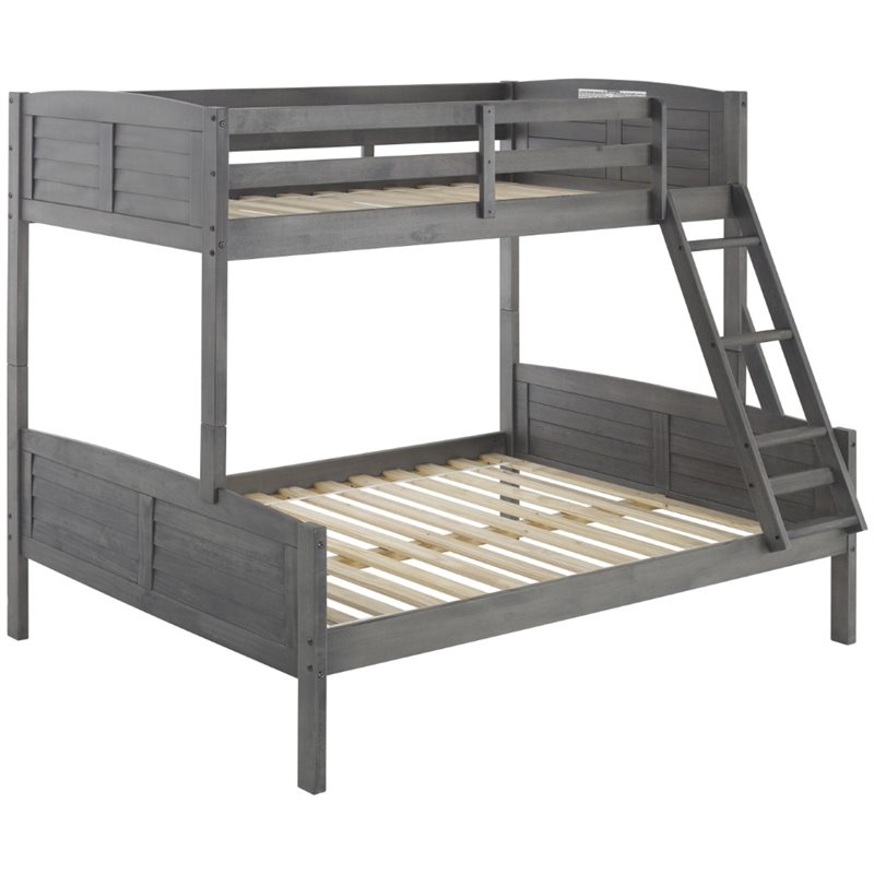 Donco Kids Louver Twin Over Full Solid, Donco Louver Twin Over Full Bunk Bed