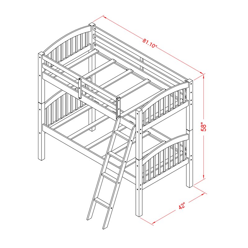 East West Furniture Verona 63
