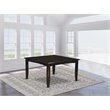 East West Furniture Parfait Square Wood Dining Table in Cappuccino