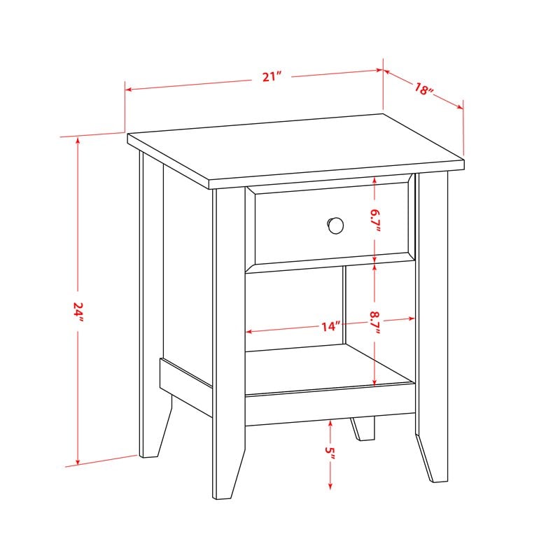 East West Furniture 2-piece Wood Fannin King Bedroom Set in Beige/Burgundy