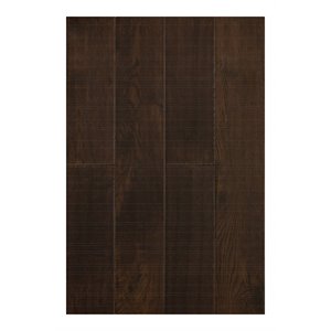 East West Furniture Sango Premier 1/2 x 5&quot Hardwood Flooring in Oak Walnut
