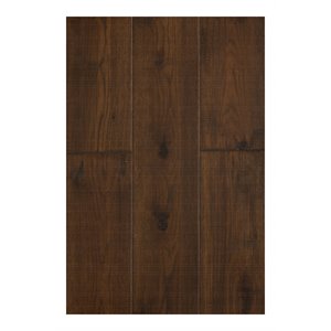 East West Furniture Sango Premier 1/2 x 7&quot Hardwood Flooring in Chestnut