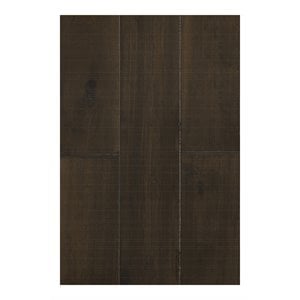 East West Furniture Sango Premier 1/2 x 7&quot Hardwood Flooring in Shadow Gray