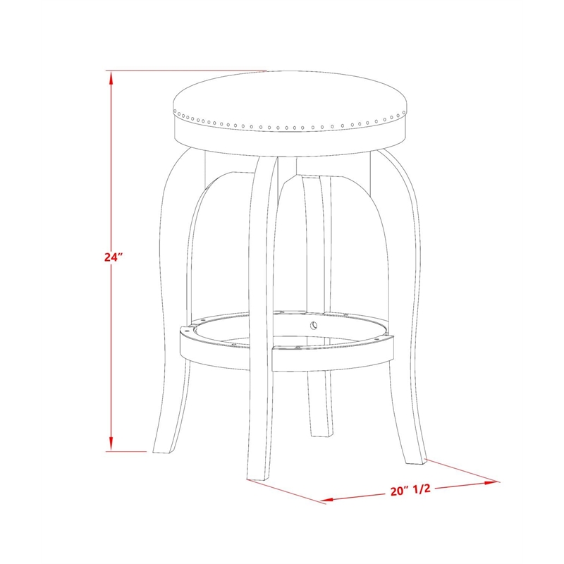 East West Furniture Bedford 24