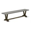 East West Furniture V-Style 15x72