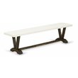 East West Furniture V-Style 15x72